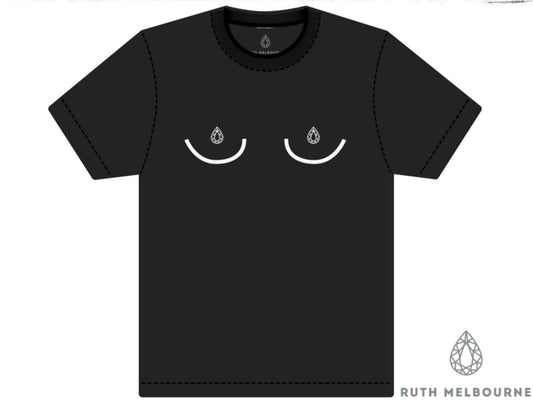 Organic Black Logo T-shirt