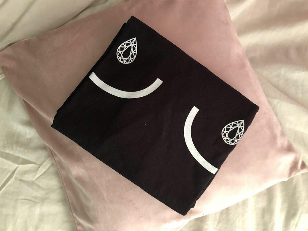 Organic Black Logo T-shirt