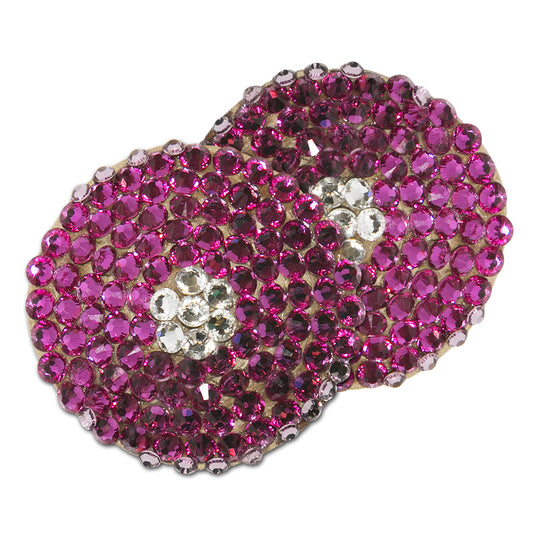 MAROC PINK ROUND SWAROVSKI CRYSTAL PASTIES
