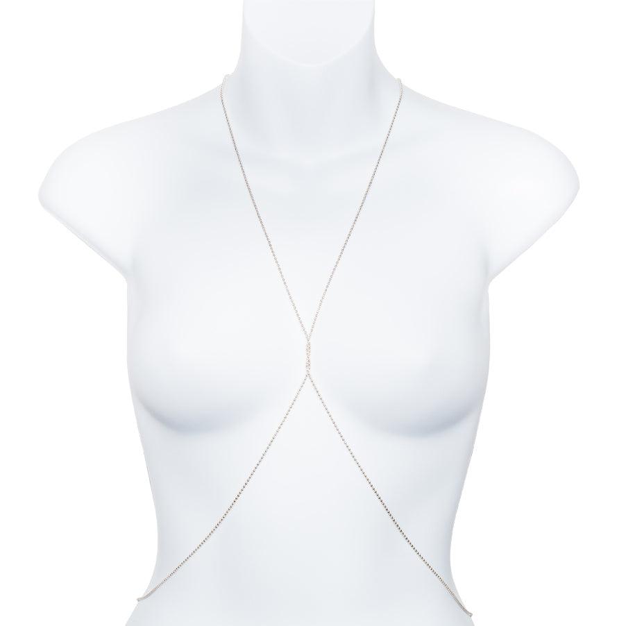 SINGLE FORM DIAMOND CUT BODY CHAIN