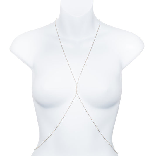 SINGLE FORM DIAMOND CUT BODY CHAIN