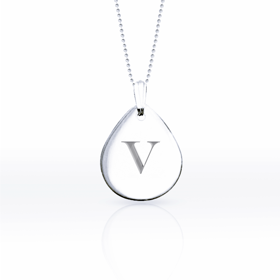 Alpha Initial A-Z Pendant Necklaces