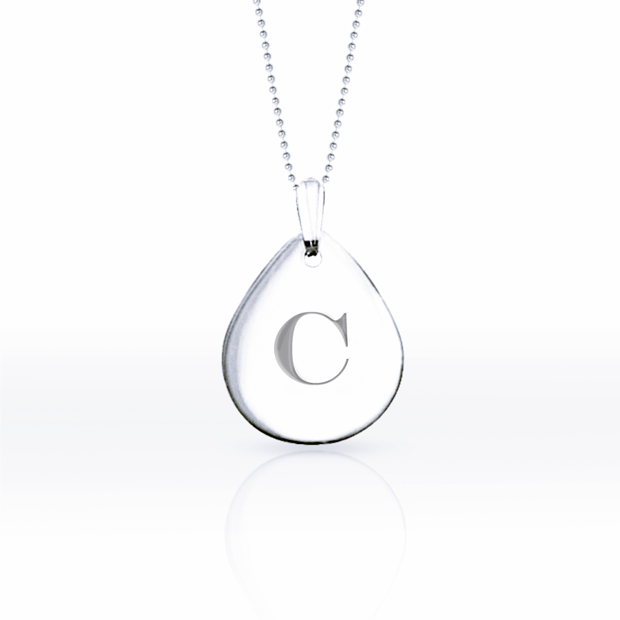 Alpha Initial A-Z Pendant Necklaces