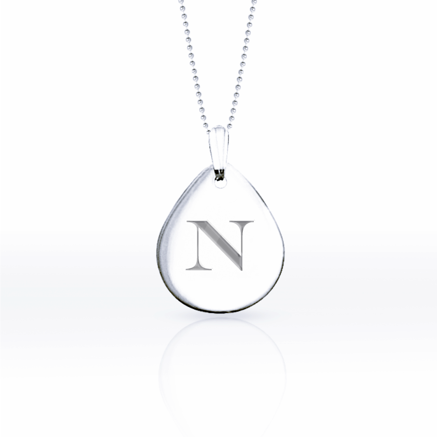 Alpha Initial A-Z Pendant Necklaces