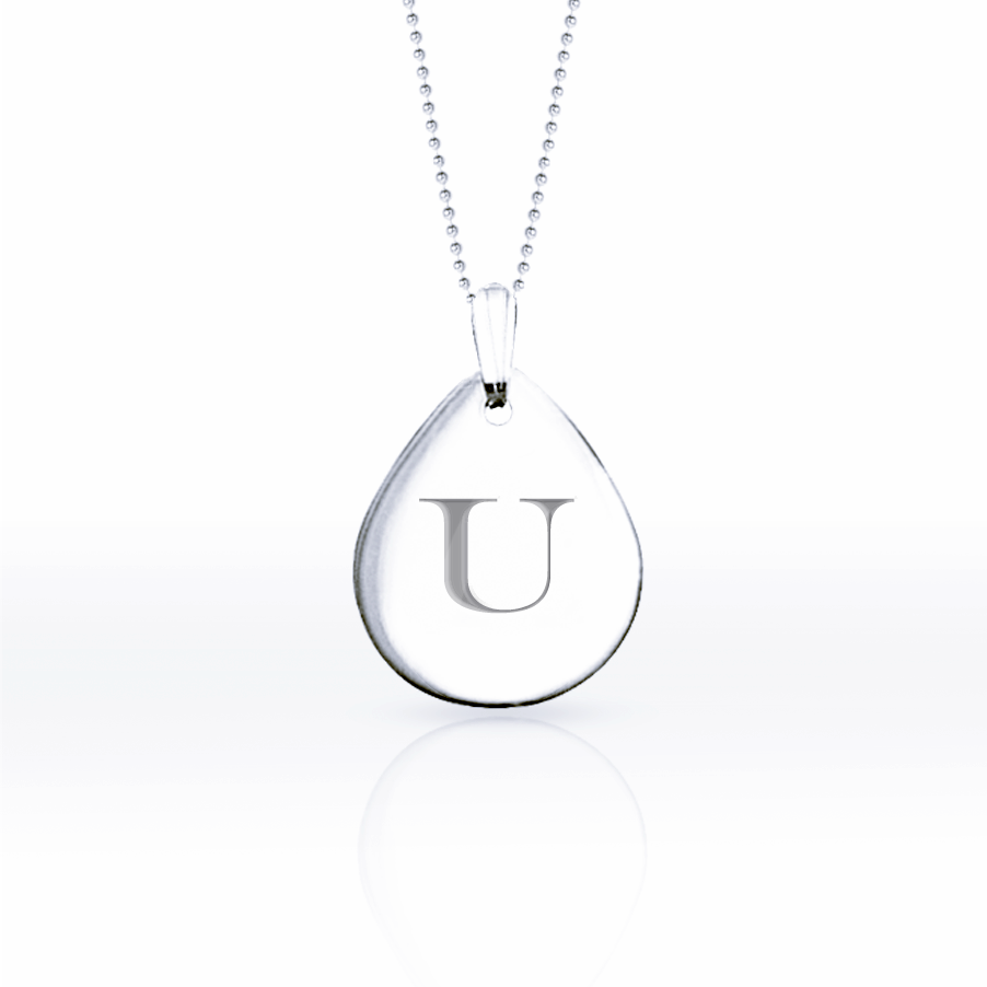 Alpha Initial A-Z Pendant Necklaces