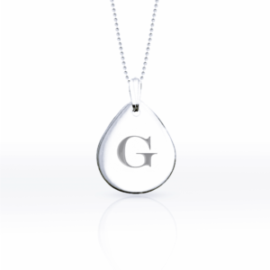 Alpha Initial A-Z Pendant Necklaces