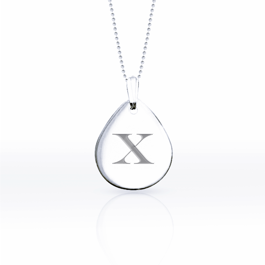 Alpha Initial A-Z Pendant Necklaces