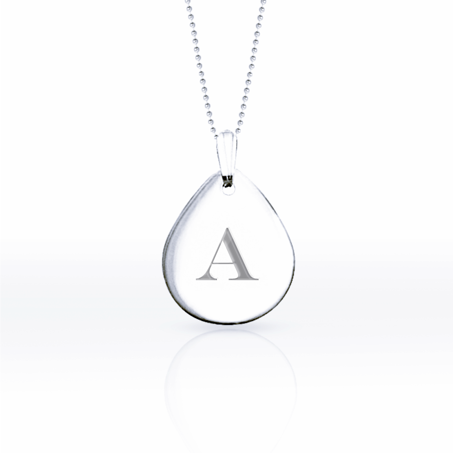Alpha Initial A-Z Pendant Necklaces