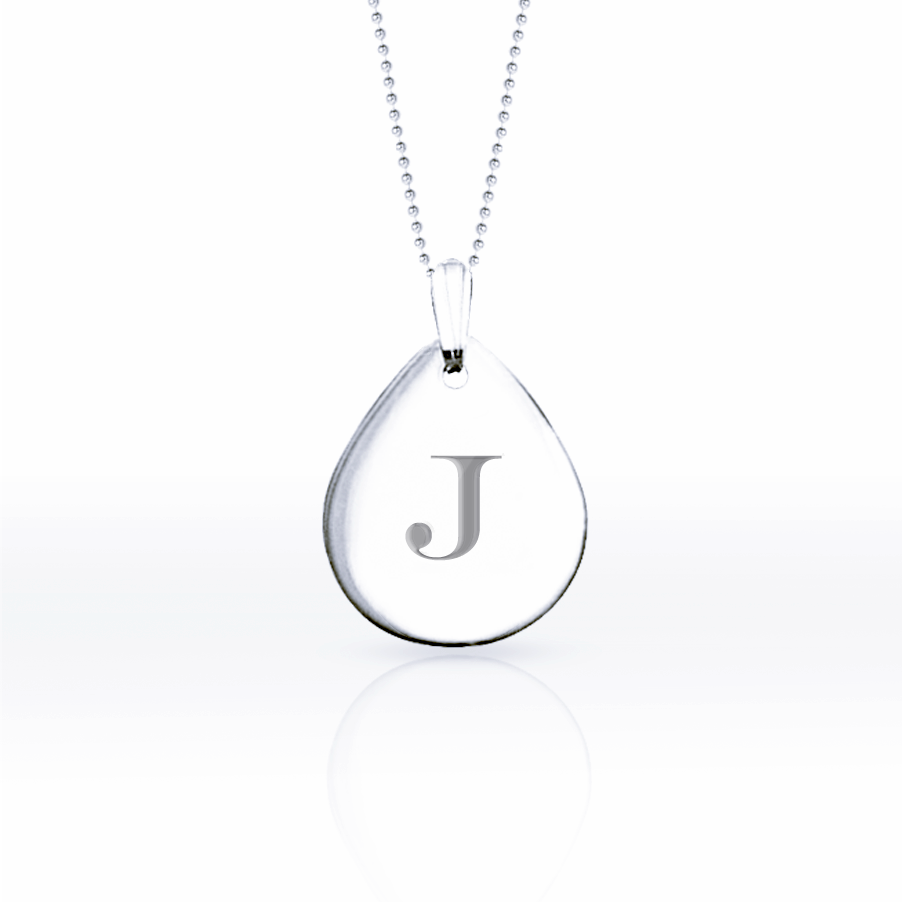 Alpha Initial A-Z Pendant Necklaces